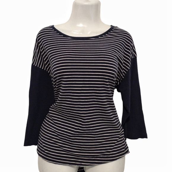 Lauren Active Ralph Lauren - Striped 3 Quarter Top - Picture 1 of 11